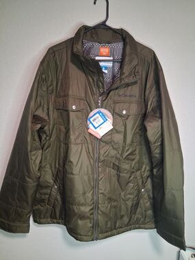 Columbia Men's XXL Olive Green Insulated Coat Thermal Winter Outdoor Jacket NWT